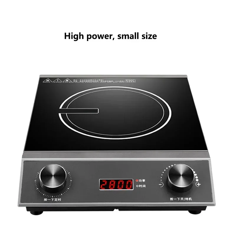 2800W high-power induction cooker household intelligent frying non Commercial high-power frying battery furnace