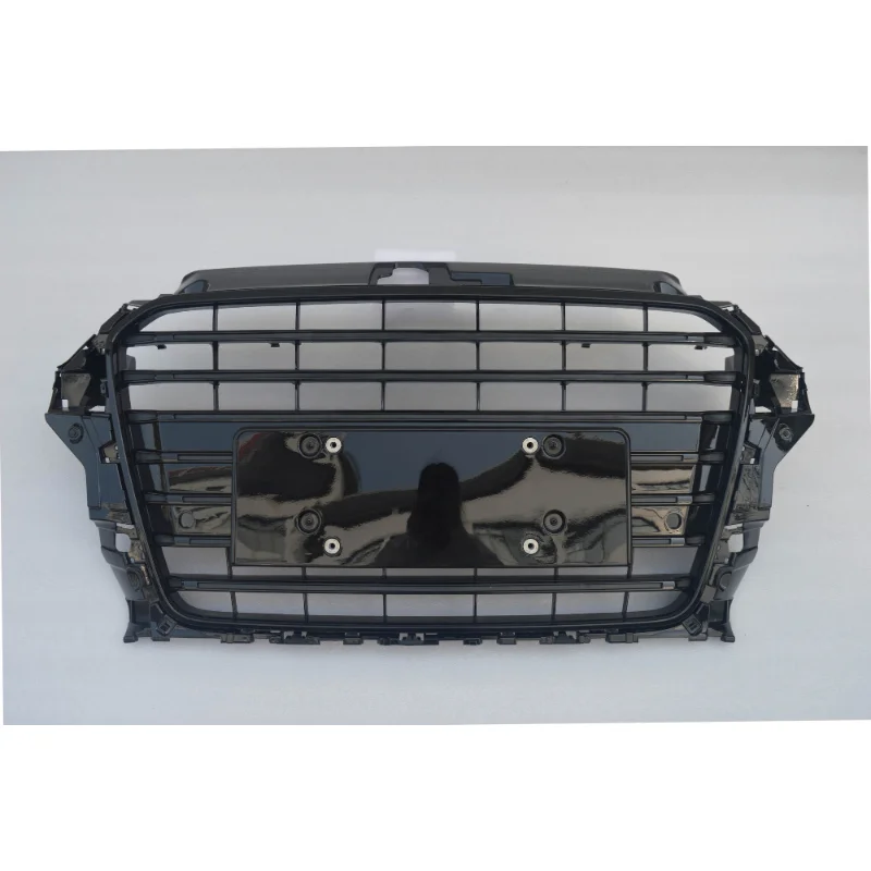 Grill Honeycomb 2014 2015 2016 For Audi A3 retrofitted RS3 A3 8V Upgrade RS3 Grille Trim Front Bumper Racing Grills Accessories view 3