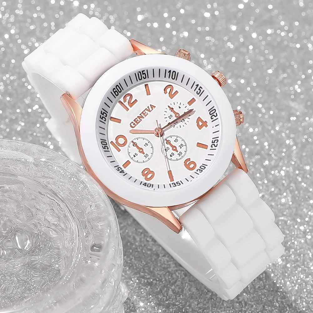 5Pc New Women's Quartz Watch - Gift And Exquisite Combination - Suitable For All Holiday Occasions