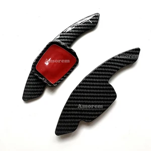 ABS-Kohlefaser-Druckpaddelverschiebung, Volkswagen Amarok VW Jetta Nivuss Virtus T-Cross Golf Mk8 R GTI Crossfox 6 Hauptverkaufszubehör VW Virtus - №3