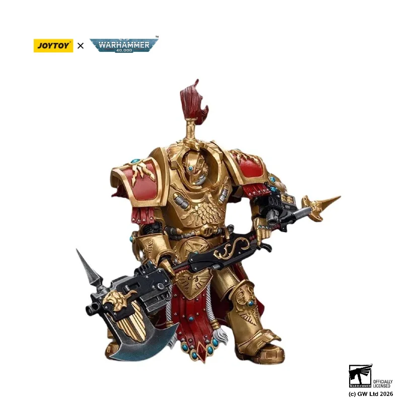 In Stock 1/18 Scale JOYTOY Warhammer 40K Adeptus Custodes Allarus Custodian Osyr Archimaxes  Sci-Fi Articulated Action Figure