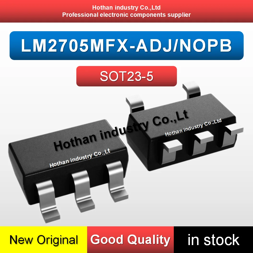 

(10piece) 100% Original LM2705 LM2705MFX-ADJ/NOPB SOT-23-5 Power Management IC High Quality New