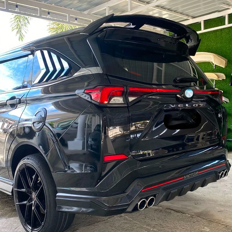 

Для Toyota Veloz Hatchback 2011-2025 года крыша GT спойлер крыло ABS пластик багажник автомобиля хвост губа аксессуары обвес комплект