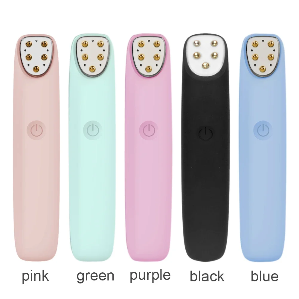 Eye Massager RF Radio Frequency Anti-Ageing Wrinkle Massager Portable Electric Device Dark Circle Facials Vibration Massage Pen