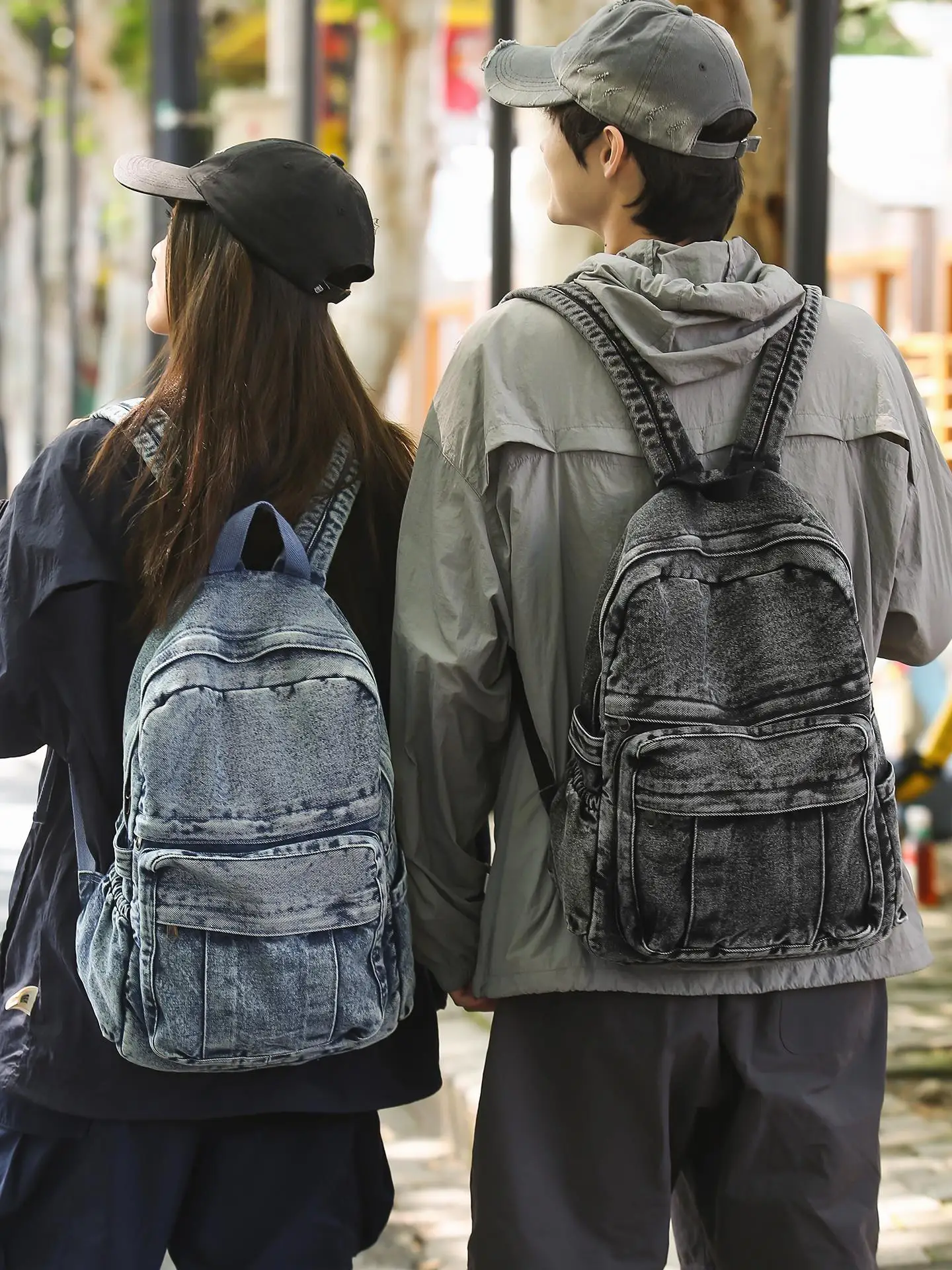 

Casual Canvas Bapa Hong Kong Sle Large Capaci Travel Bag Lightweight Women's Bookbag for High School And College Stud...