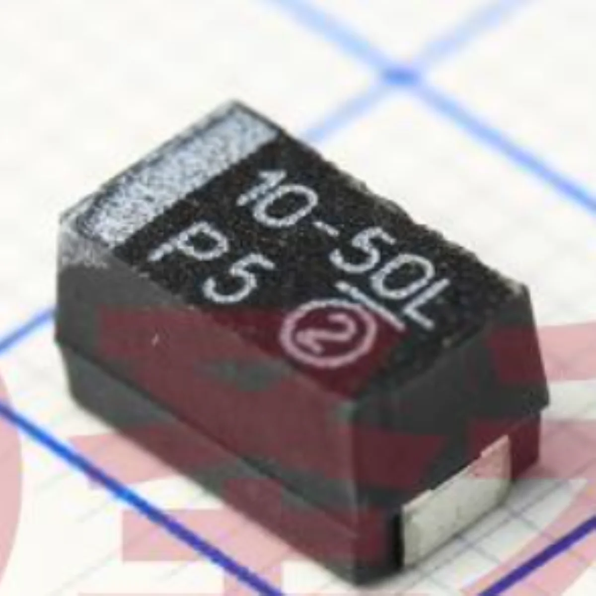 2917 CASE-E 7343 43mm Marking 10-50L Original Black Tantalum Capacitor 50V ±10% 10uF 800mΩ Ohm CAP TANT 10µF 293D106X9050E2TE3