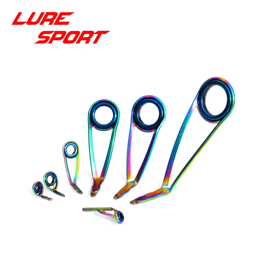 بروتون 7 قطعة إطار قوس قزح الأزرق الدائري LG4 العلوي KT4 KLM5.5 KLH16 دليل مجموعة قضيب بناء مكون القطب إصلاح DIY بها بنفسك