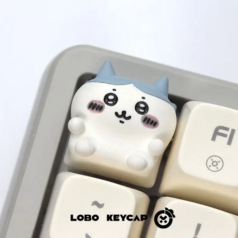 Creative Chiikawa Usachi INS Keycap Anime Keyboard Girl Toy Gift Cartoon High Aesthetic Decoration Trendy Girl Toy Gifts