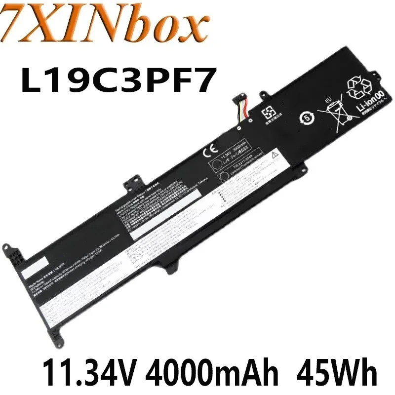 

7XINbox L19C3PF7 L19L3PF5 11.34V 4000mAh 45Wh Laptop Battery For Lenovo Ideapad 3-14ADA05 3-14ARE05 SB10X02601 5B10X02602