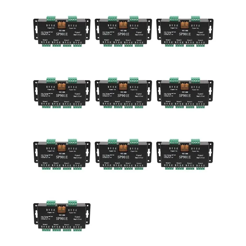 fedi-10x-sp901e-led-pixel-ws2812b-ws2811-spi-signal-amplifier-repeater-for-ws2813-sk6812-ws2815-ws2801-sk9822-etc-all-the-rgb