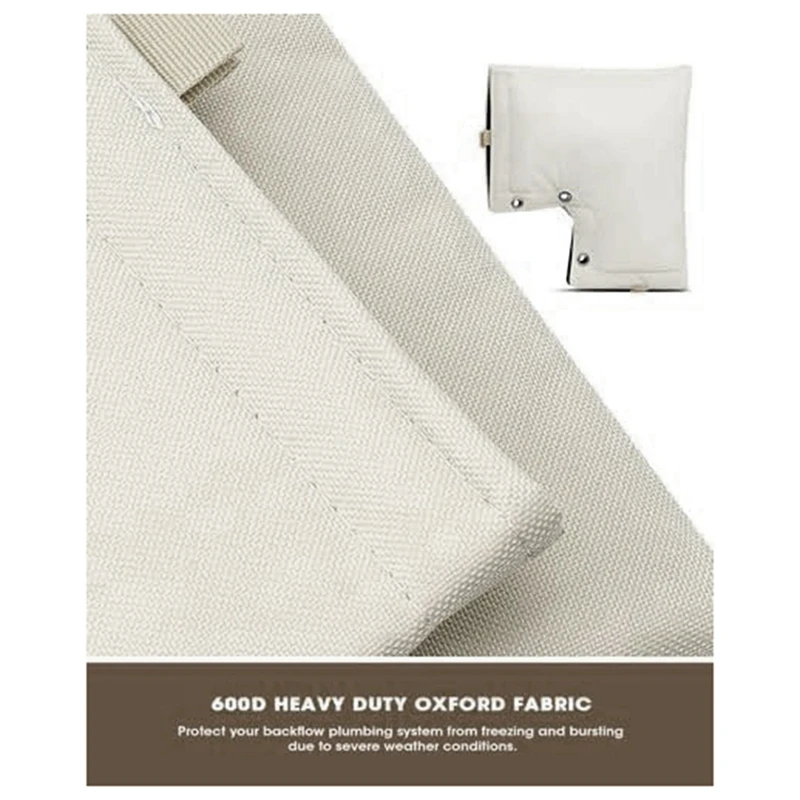 Изолированный чехол для предотвращения обратного потока, зимний чехол для предотвращения обратного потока, чехол для вакуумного выключателя под давлением, прочный, простой в установке