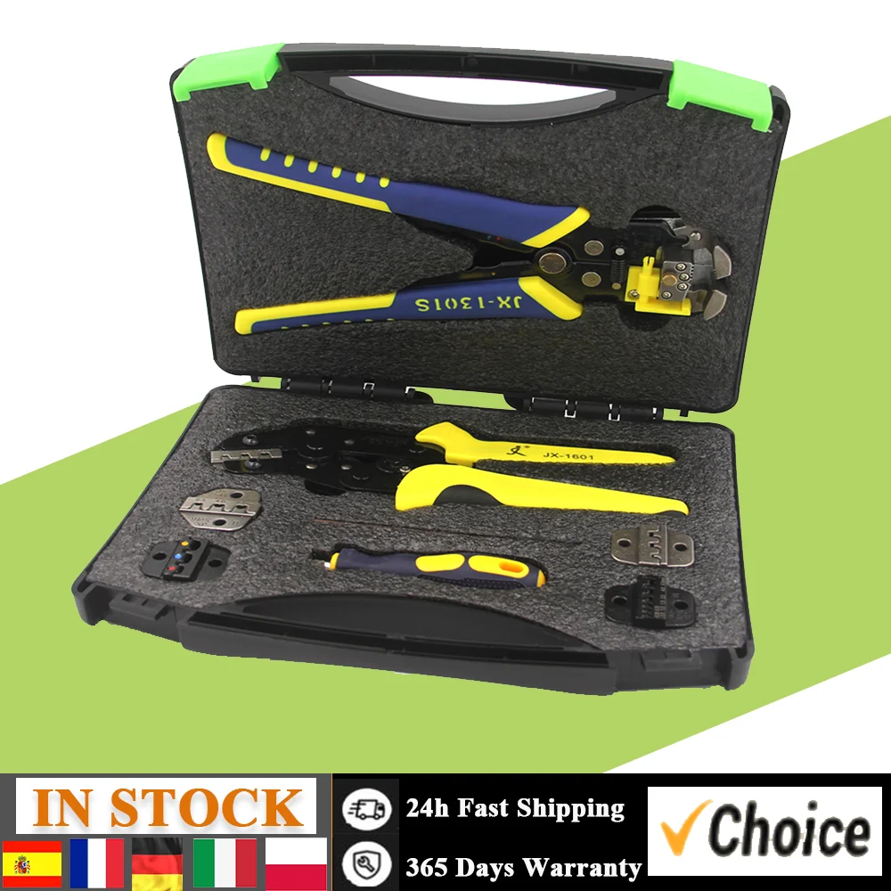 PARON Professionelle Draht Crimper Engineering Ratsche Terminal Crimpen Zangen Abisolierzangen