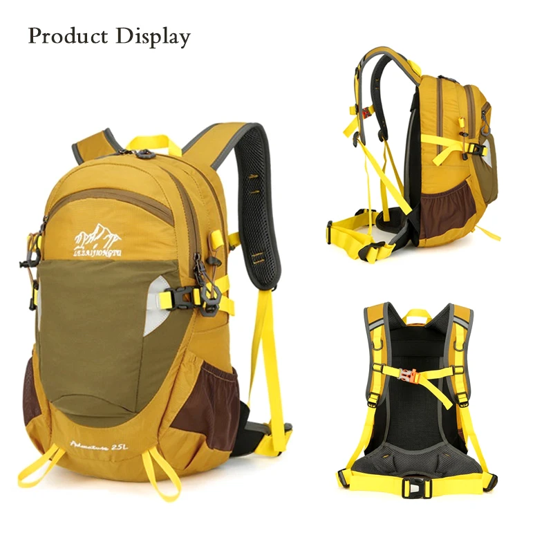 

Professional Outdoor Hiking Large Capacity Mountaineering Bag Detachable Carrier Holder Water Warehouse Bag Men Women Lightweigh