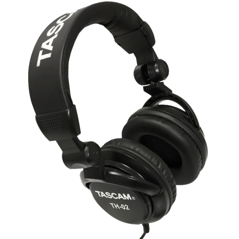 Tascam TH-02 Th02 Recording Head-Mounted Closed Mixing Monitoring Earphone Music Live Broadcast