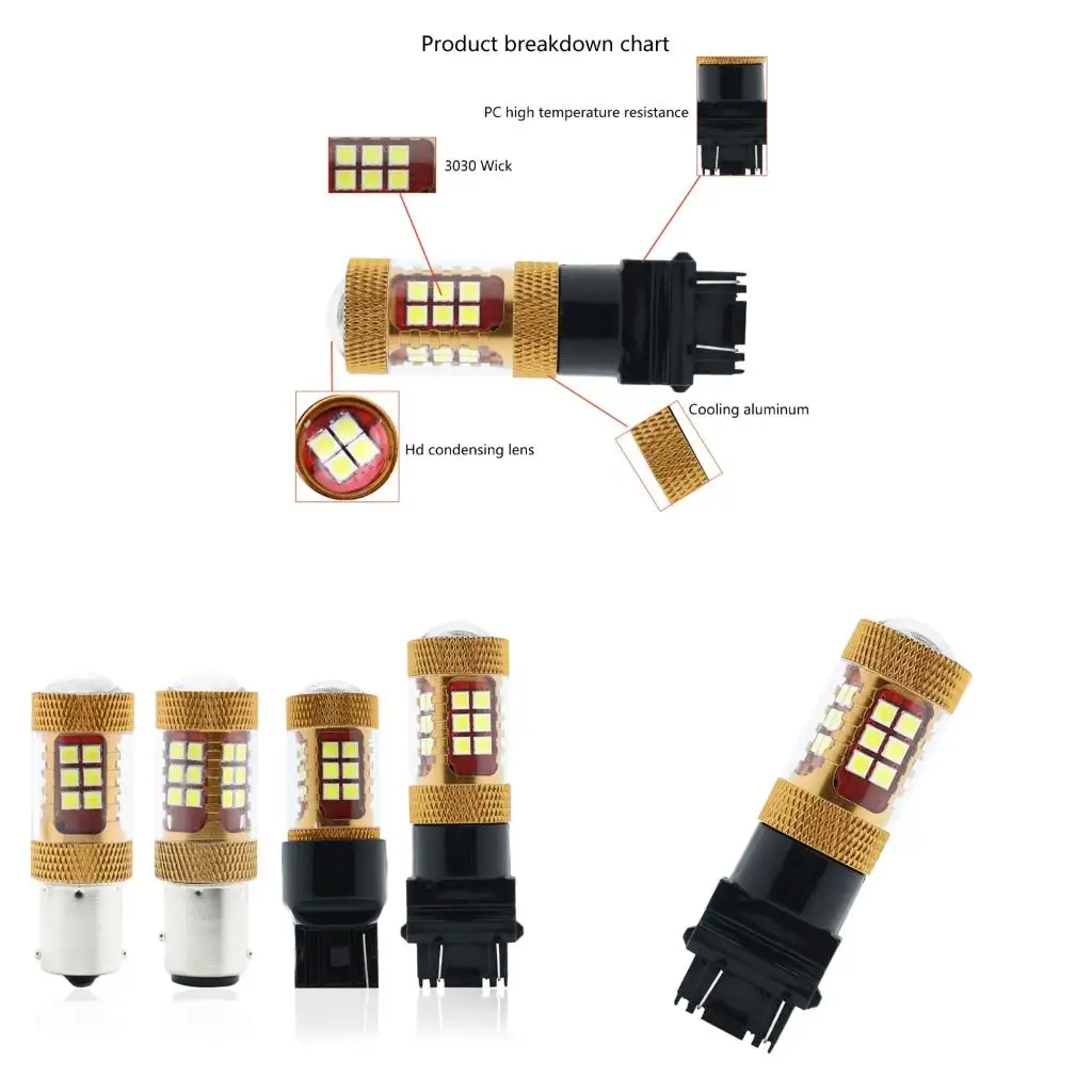 

LED Fog Lights Bulb 3030 Chips Car Driving Lamp Auto Light Automotive Lighting