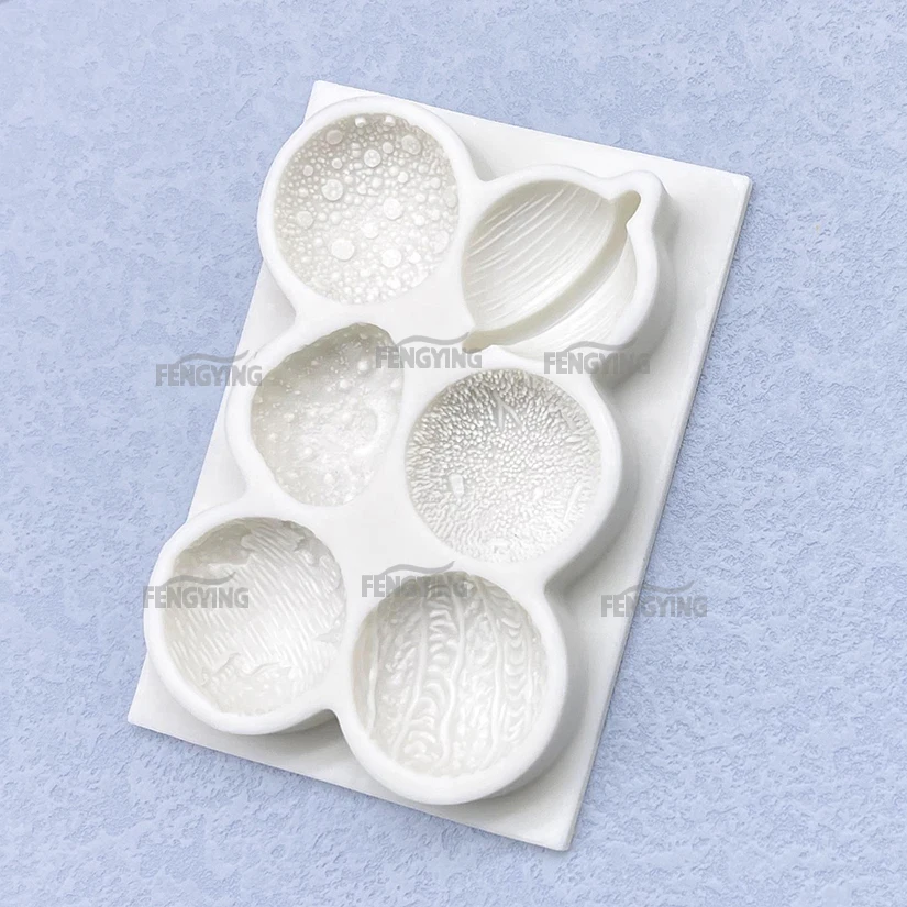 Planet Star Meteorite Silicone Cake Baking Mold Sugarcraft Chocolate Cupcake Resin Tools Fondant Decorating Tools