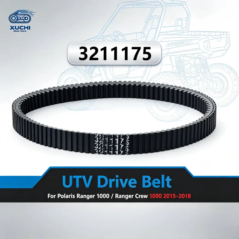 Replacement Drive Belt OEM Part 3211175 Fit Polaris Ranger 1000 2015-2018, Ranger Crew 1000 UTV 2015-2018
