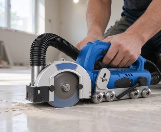 1200W Electric Seam Cleaner for Ceramic Tile Floor Construction Tool Beautiful Seam Agent Slotter Machine