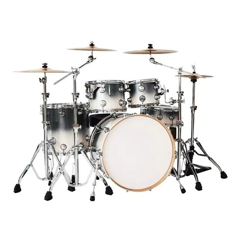 Professional Level Jazz Drum Set Musical Instrument Acoustic Tambor Kit for Performance Drummer