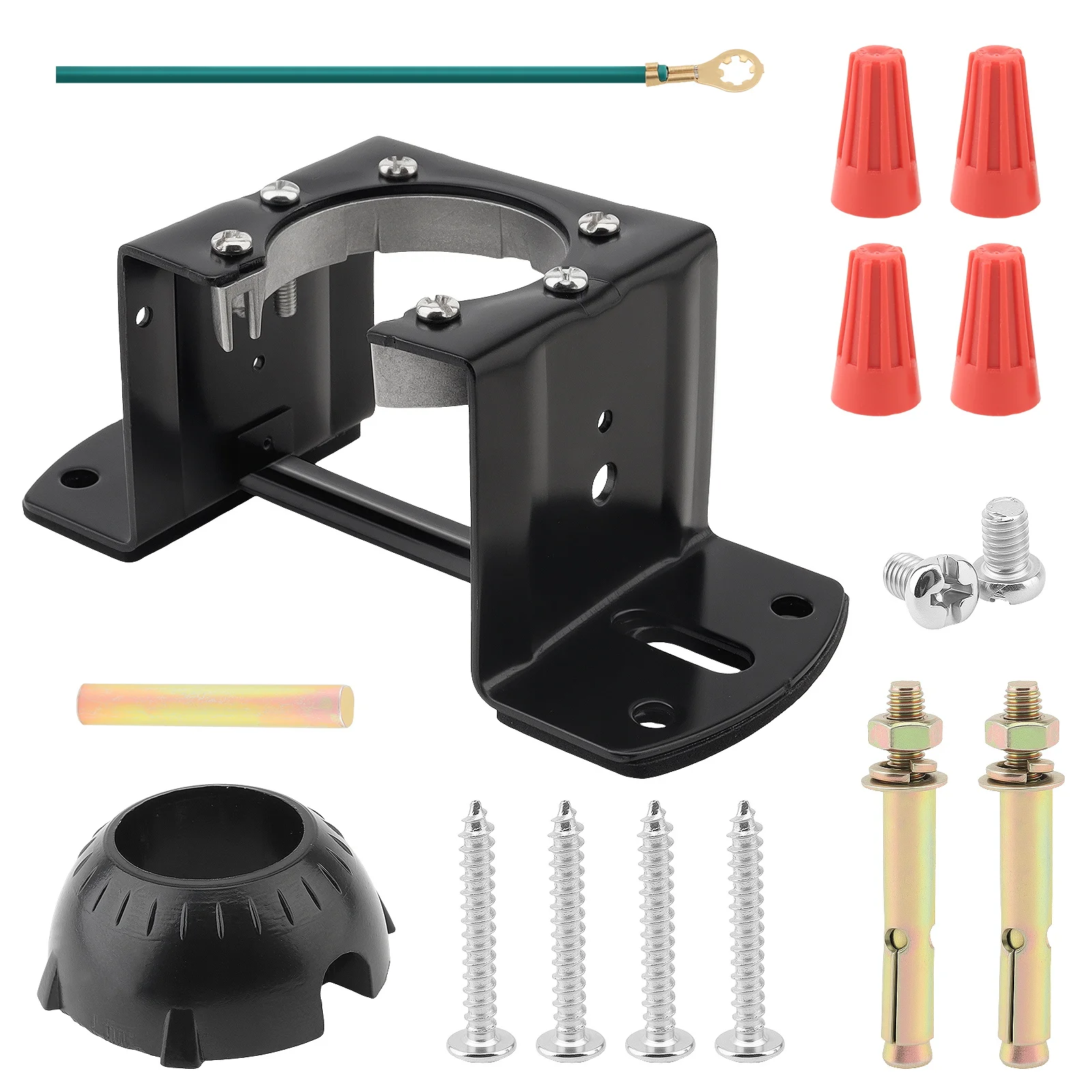 Ceiling Fan Mounting Bracket Ceiling Canopy Fan Balancing Adapter Kit Cathedral Ceiling Canopy Bracket for Living Room / Porch