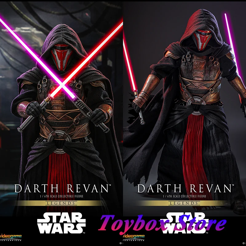 HOTTOYS HT VGM62 1/6 Darth Revan figura de acción móvil Star Wars: Caballeros de la vieja República película Original 12 "modelo de soldado