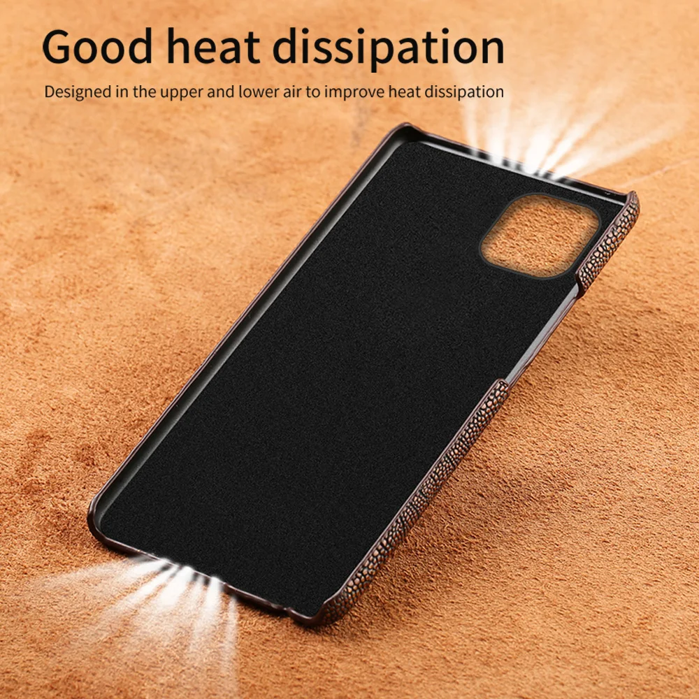 Genuine Cowhide Leather Phone Case For iPhone 14 11 13 Pro Max 12 Mini 12 14Pro 7 8 Plus X XS Max XR 5s SE 2020 Luxury Cover