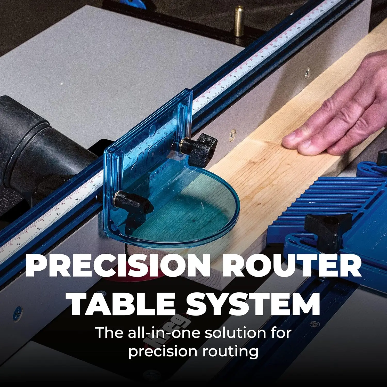 PRS1045 Precision Router Table System - Self-Squaring Router Table Fence System - Sits on Precision Router Table Top