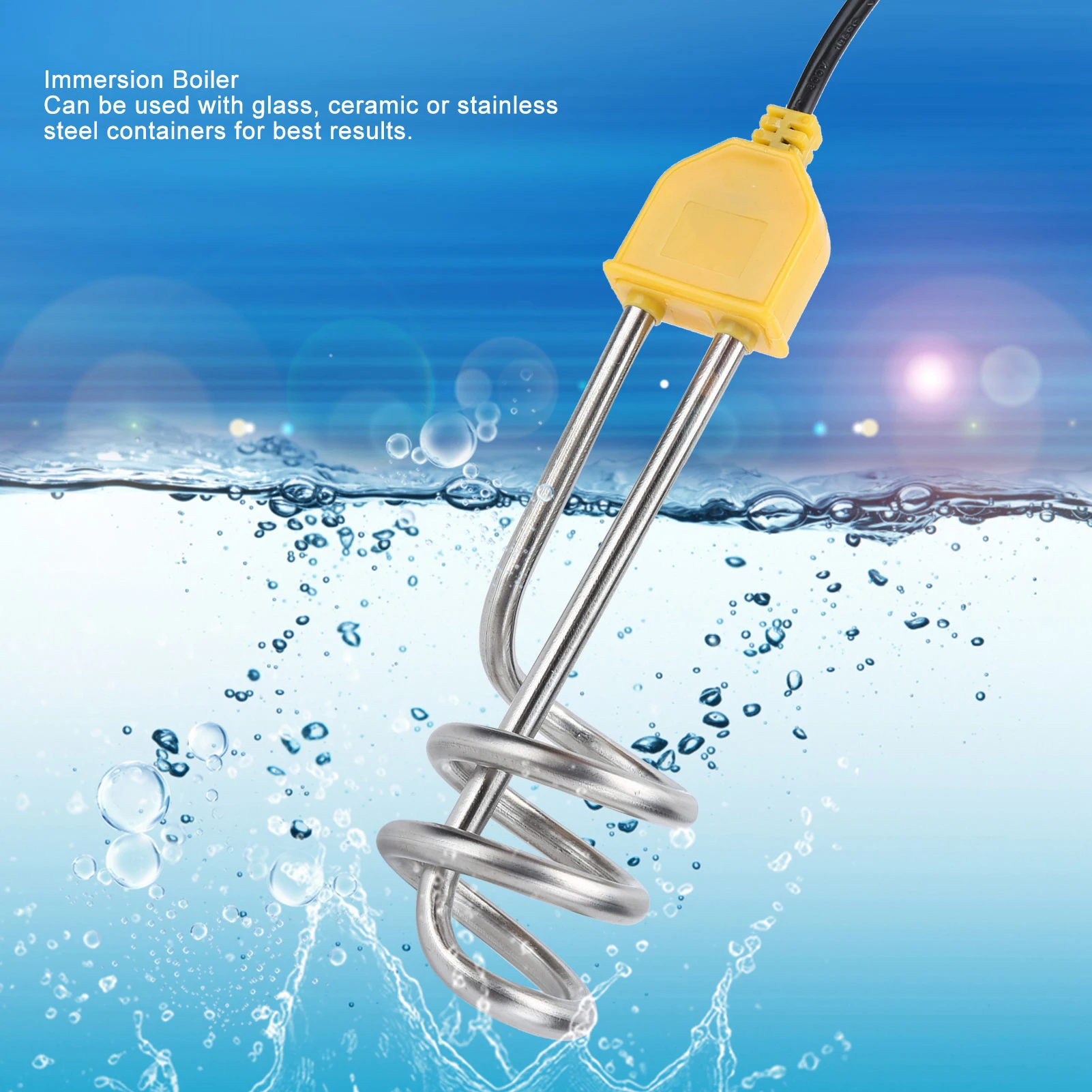 사무실 가정용 침수 보일러 온수기, 1500W