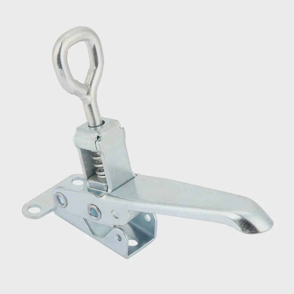 Spring Loaded Lock Iron Panel Latches For Secure Transport Secure Locking Connection Straightforward Installation