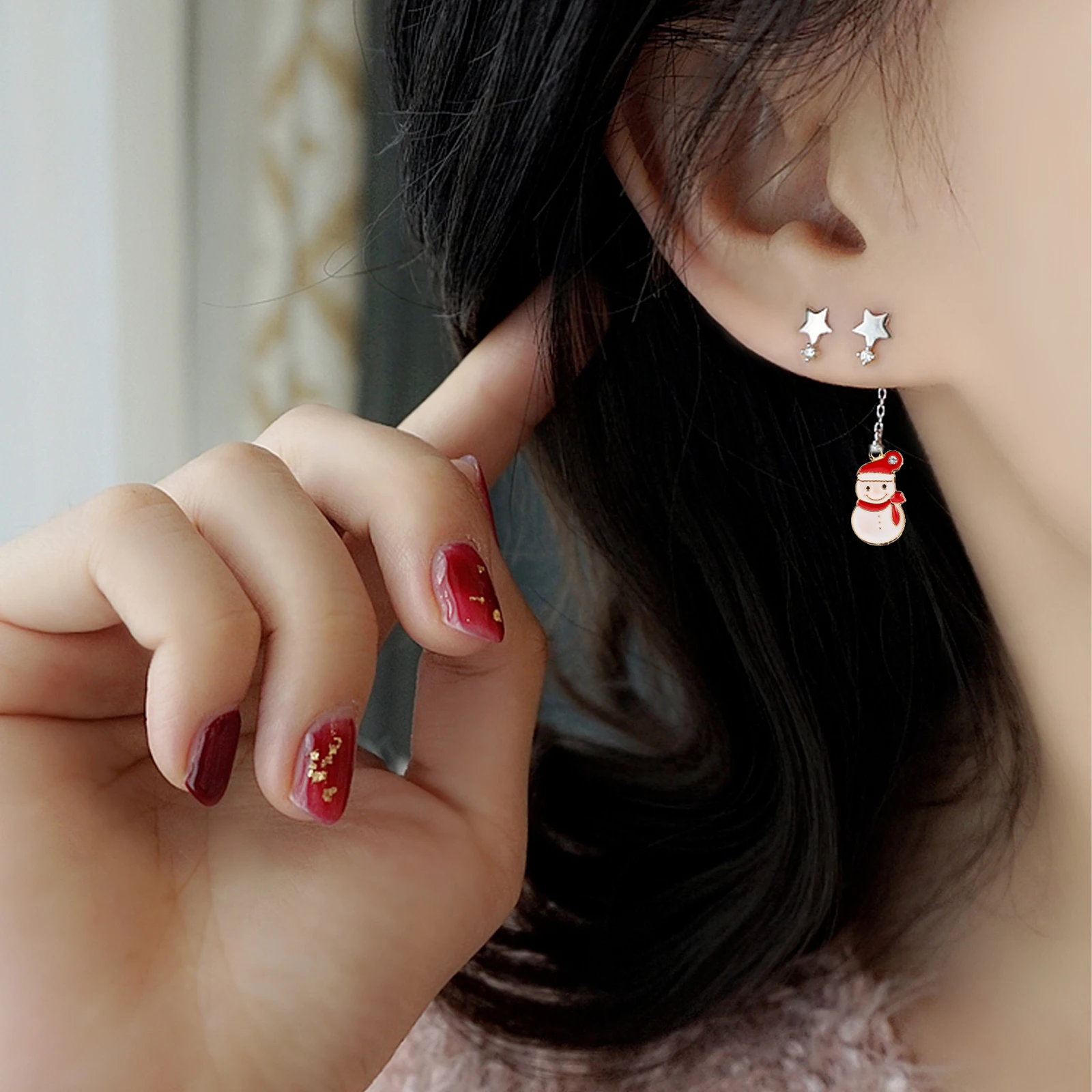 

17pcs Alloy Pendant Charm Fashion Jewelry Making DIY Christmas Gift Set Earrings Necklace Accessories Metal Ornaments