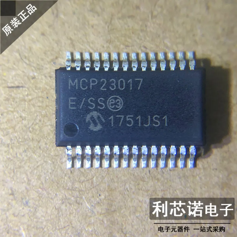 Free shipping   MCP23017-E/SS MCP23017 SSOP28     10PCS