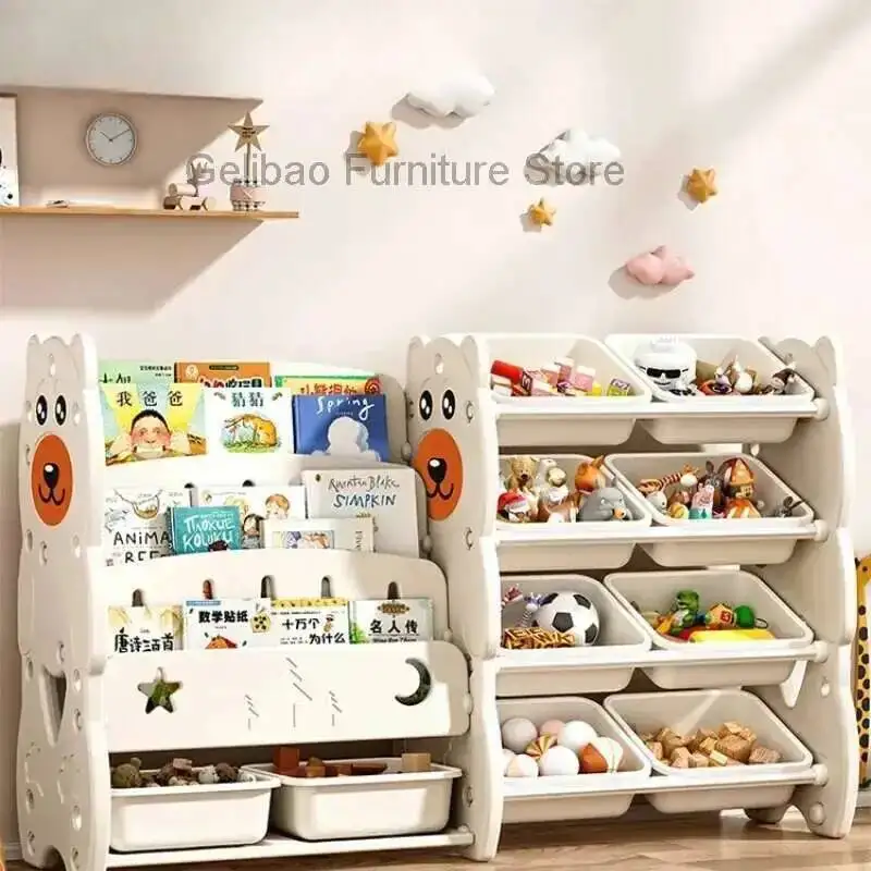 

Mobile Desk Side Document Bookshelf Large Organizer Storage Rack Bookshelf Desk Storage Libreria Infantil Home Child Library