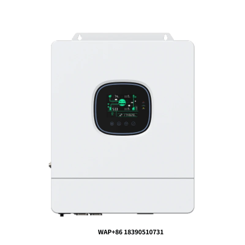 

Автономный инвертор Солнечный инвертор 3 кВт 48 В Чистая синусоида с зарядным устройством 60 А Гибридный солнечный инвертор 48 В