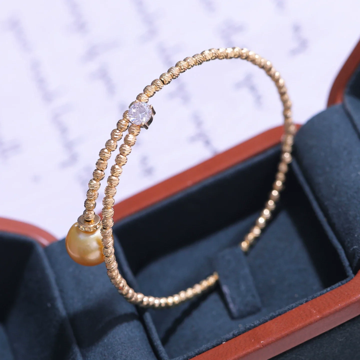 S925 sterling silver single zirconia imperial concubine delicate radium bracelet and bracelet jewelry pearl with 7-12mm