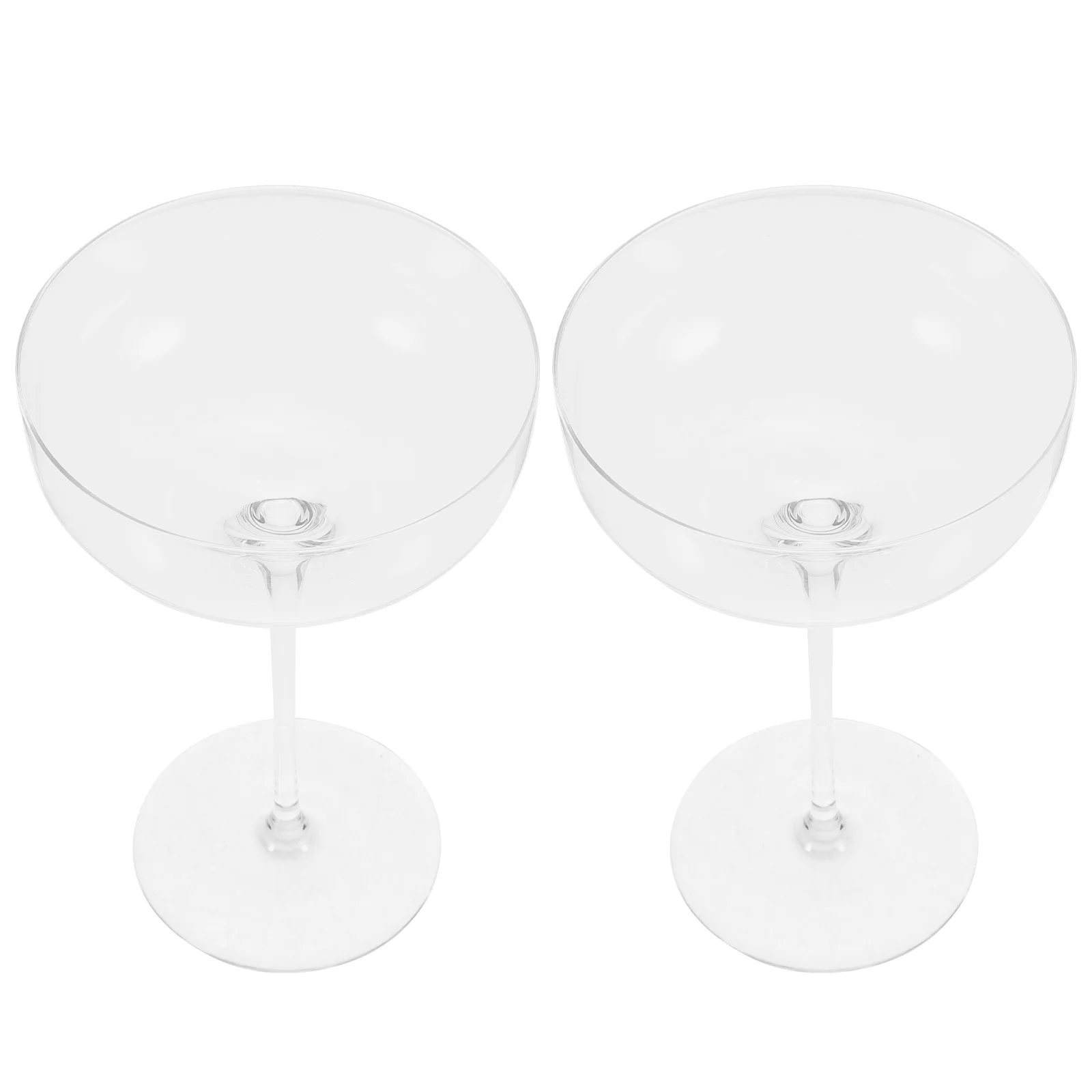 

2Pcs Balloon Wine Glasses Red Wine Goblets High Stem Portable Unique Glassware for Party Birthday Gift Home Use