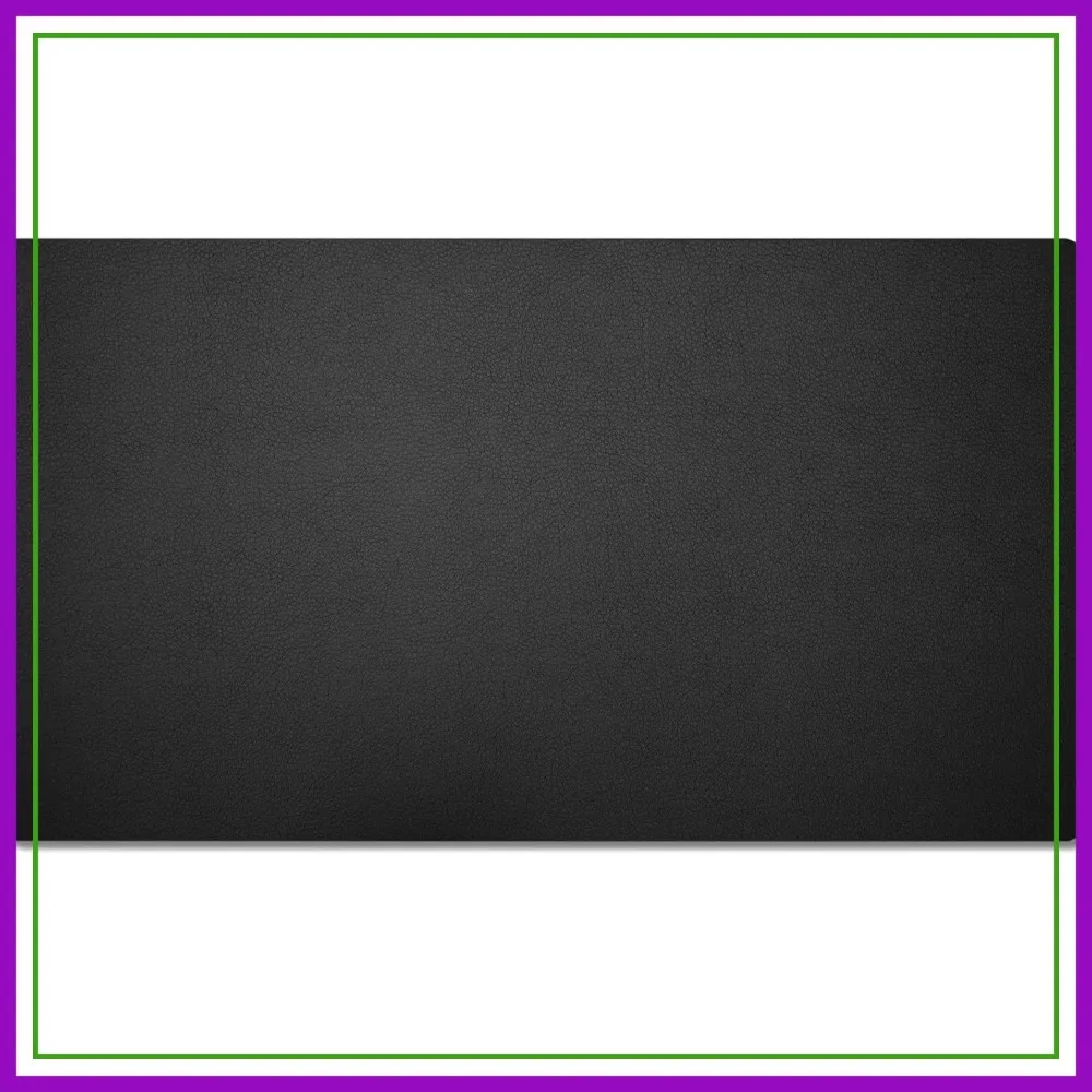 

Leather Desk Blotter Pad 36x20 Inches, Flat Non-Slip Waterproof Black
