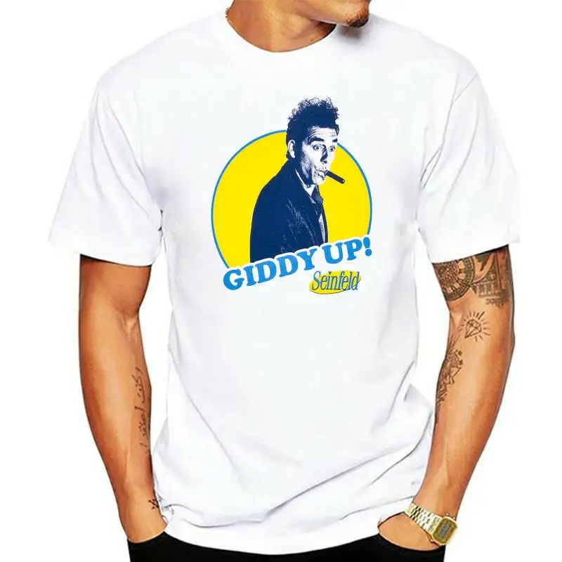 SEINFELD KRAMER GIDDYUP!  - KRAMER JERRY ELAINE GEORGE T-SHIRT TEE COLLECTIBLE