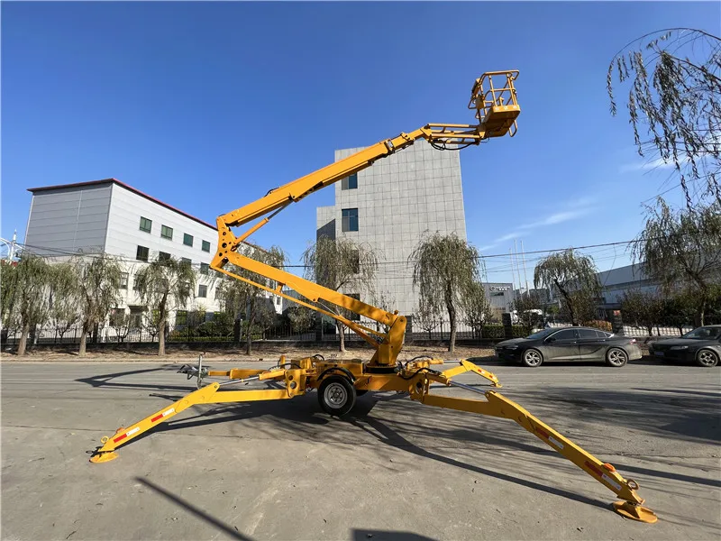 Spider Lift Used Articulated Small Boom for All Terrain Elevated Access Construction Maintenance and Outdoor Projects