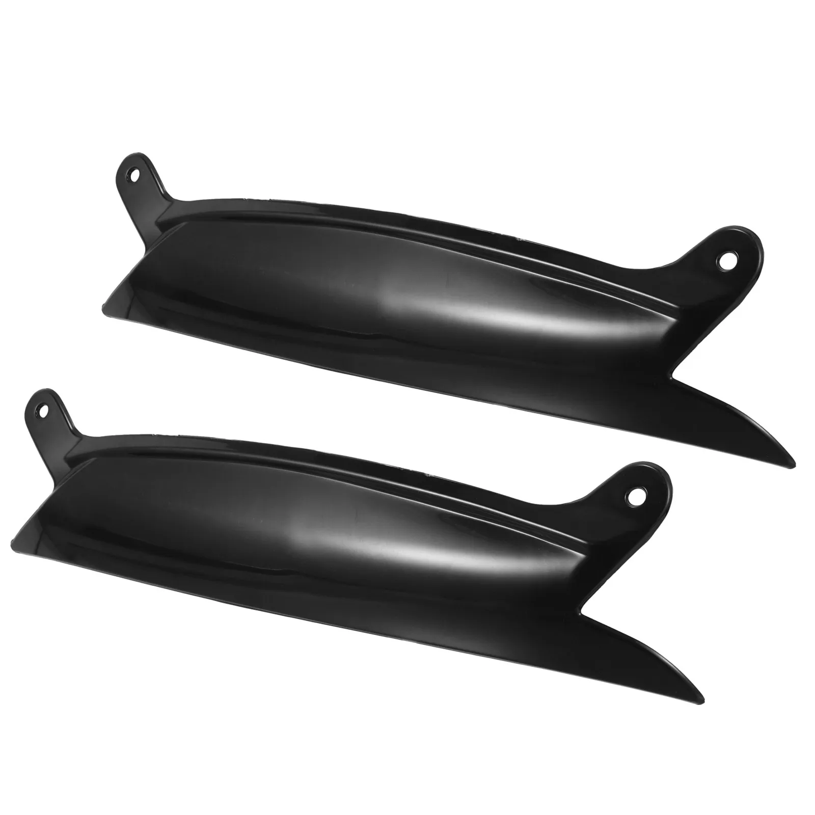 

1Pair Car Headlight Eyebrows Cover Trim ABS Black Decorative Eye Lid Protector Enhanced Aesthetics Weather Resistant Easy Fit