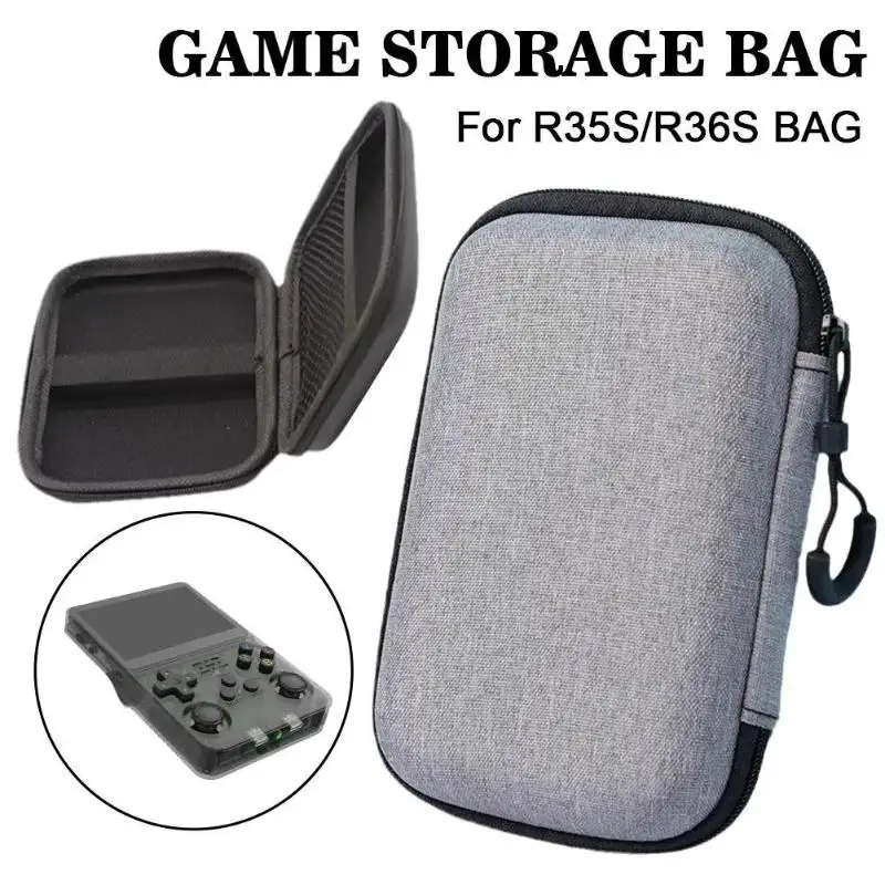 EVA Schutz Spiel Lagerung Fall Für R36S/R35S Harte Lagerung Tasche Spielkonsole Lagerung Box Gaming Zubehör