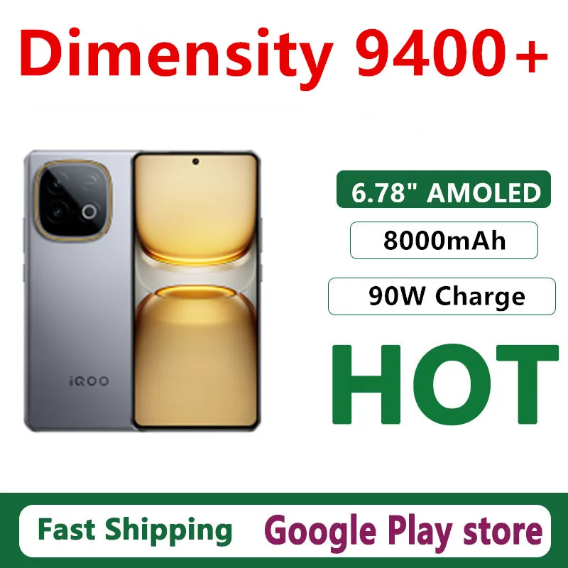 Original Vivo Iqoo Z10 Turbo Plus Mobile Phone 90W Charge 6.78 