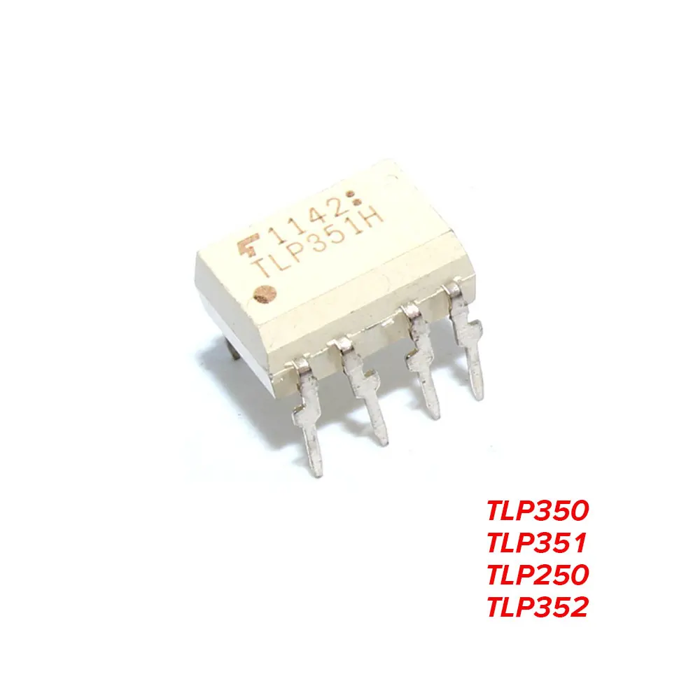 5PCS DIP-8 TLP350 TLP351 TLP250 TLP352 IC Chip Logic Output Optocoupler