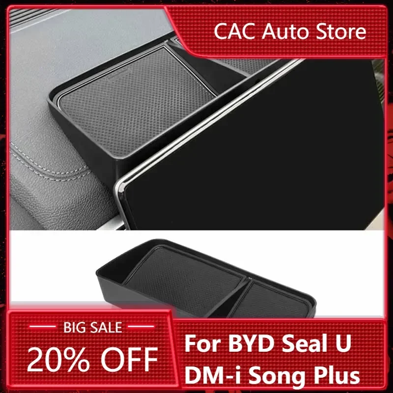 

New！ For BYD Seal U DM-i Song Plus EV 2023-2024, storage box behind the screen car interior