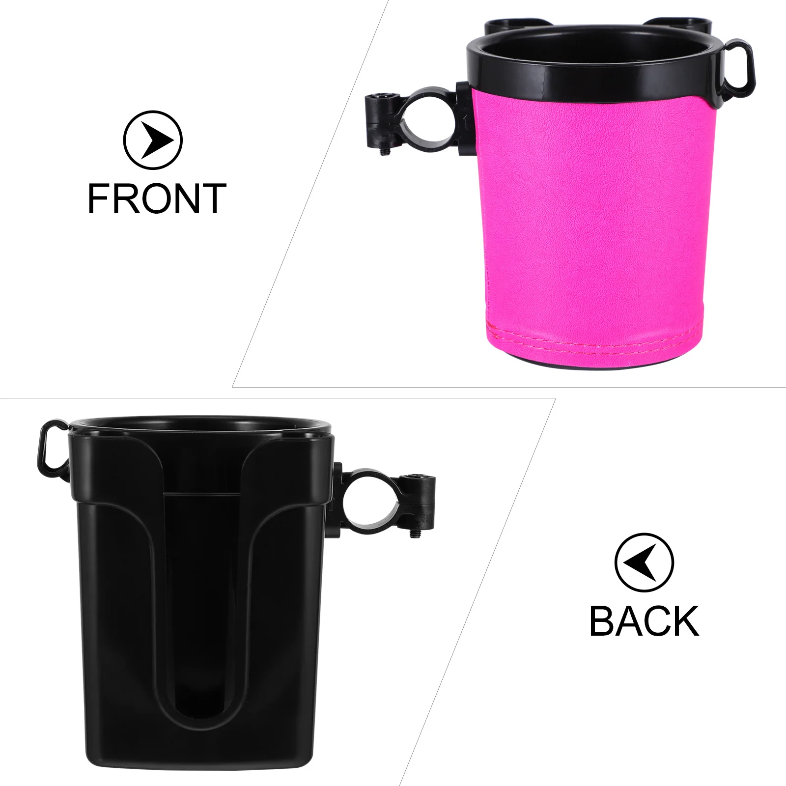 

3 in 1 Bicycle Phone Cup Holder Mount for Cycling Water Bottle and Mobile Device Storage Fits Handlebar No Tools Required Ride