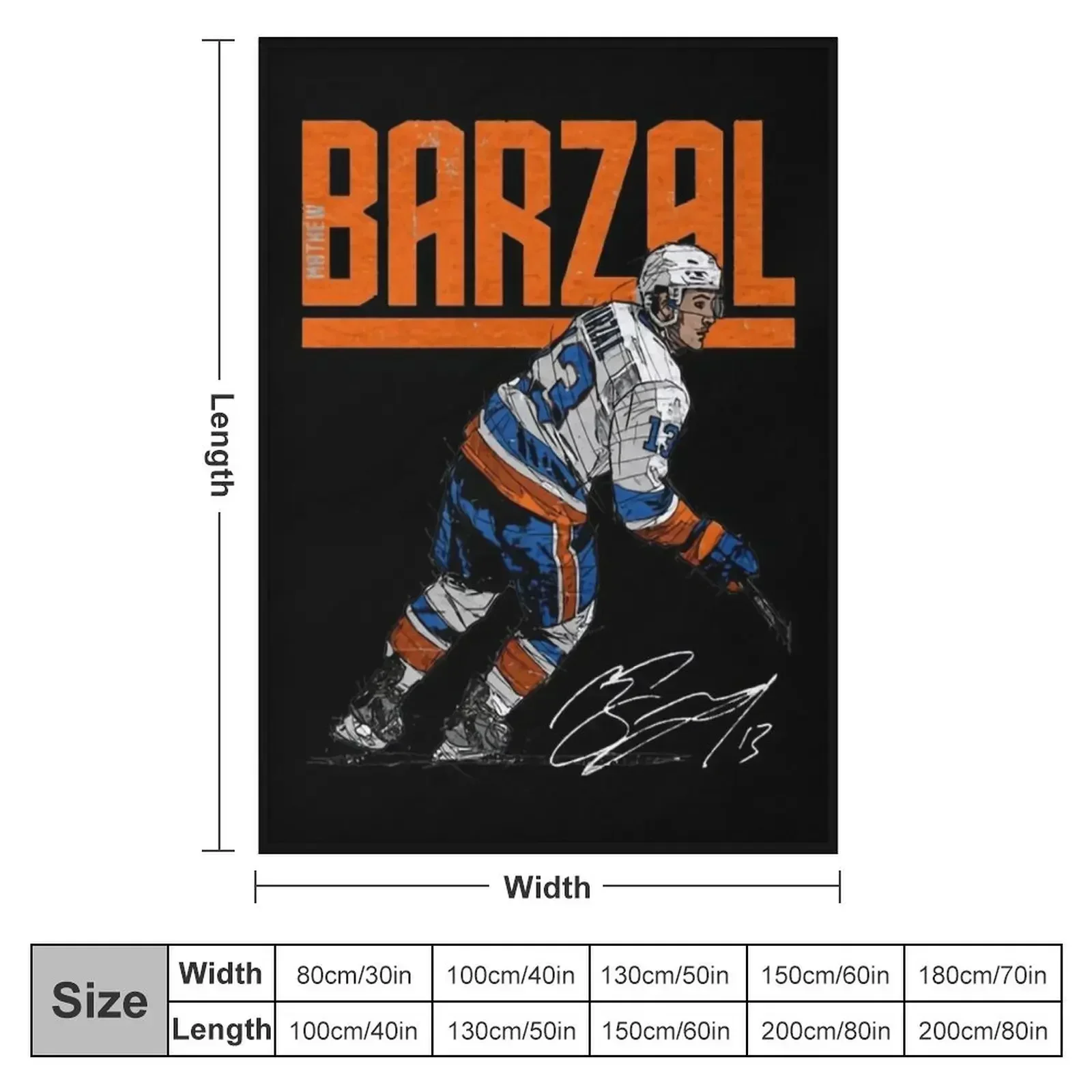 Mathew Barzal Hyper Throw Blanket Blankets For Sofas Fashion Sofas Luxury St Sleeping Bag Blankets