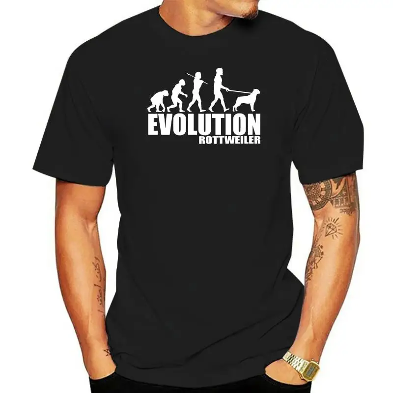 Print T-Shirt 2022 Fashion Sloganhumourevolution Men Rottweiler Dog Breed Dogt Shirts-3xl Mens' T-Shirt