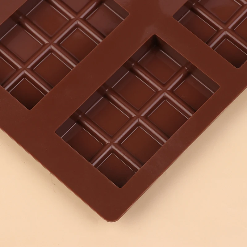 Molde de silicone retangular, faça você mesmo, chocolate, barra de doces, quebrar proteína, engery, cera derreter, bomba gorda, lanche, cozinha, ferramentas de cozimento