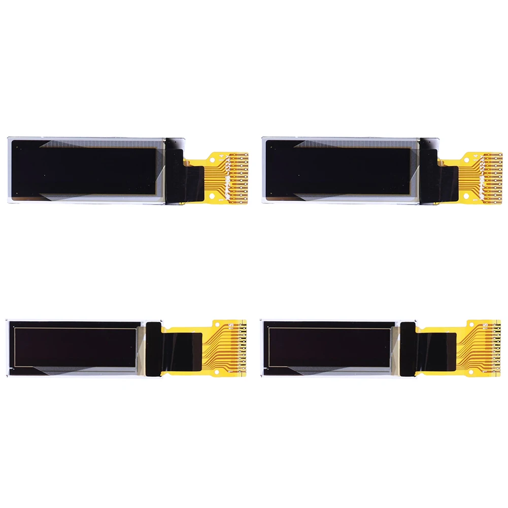 

OLED Display Module Panel 0.91 Inch LCD LED Display Module White/Blue 128X32 Display Board IIC SPI Interface 14Pin 15Pin Port