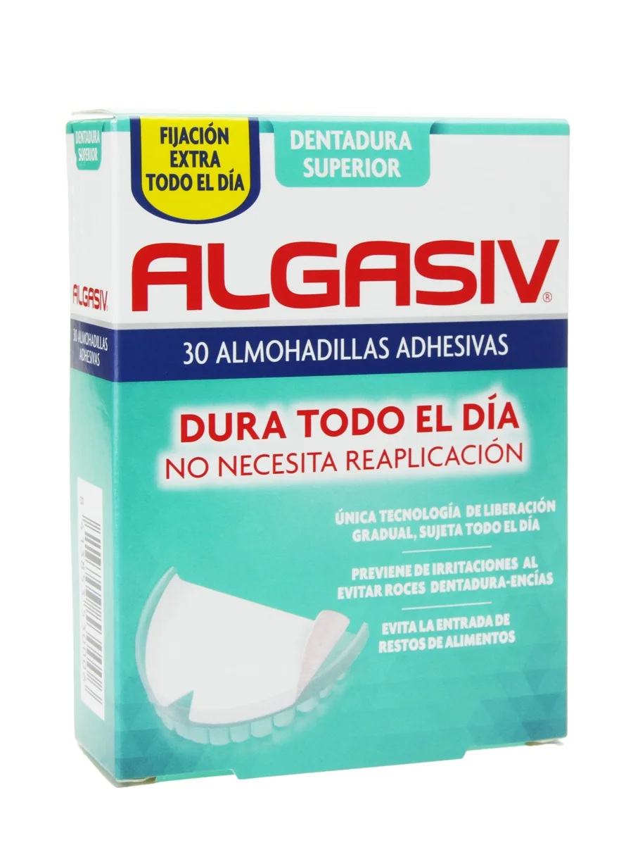 Algasiv Top Adhesive Pads 30 Pcs-Fixes Your Dentures and Prevents Raffles