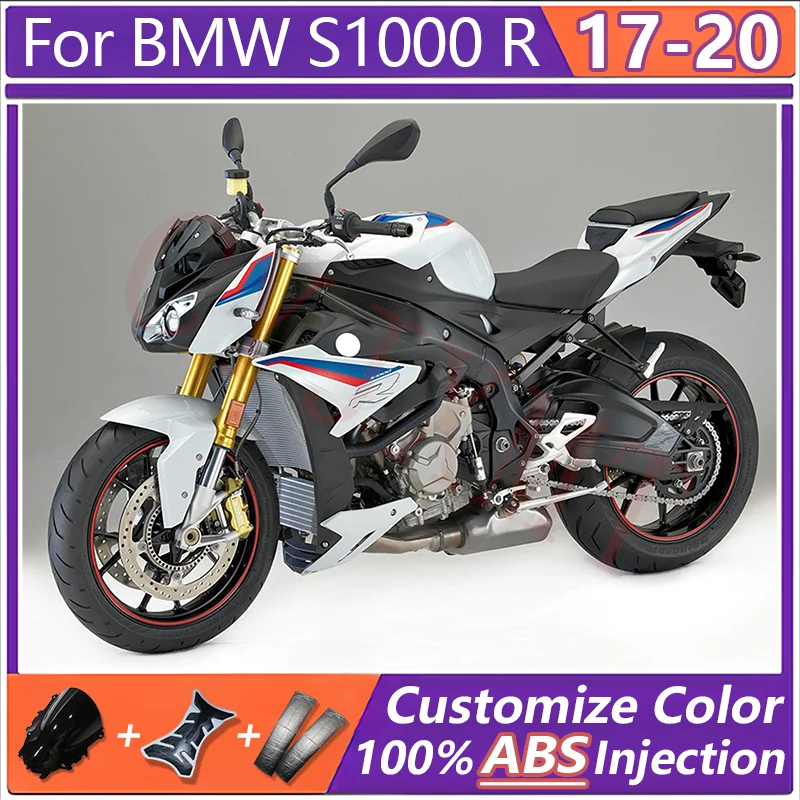 

Motorcycle Cowl Fairing for BMW S1000R 2017 2018 2019 2020 Bodywork Fairings Kits S1000 S 1000 R 17-20 Moto Bodyframe Cowl Cover